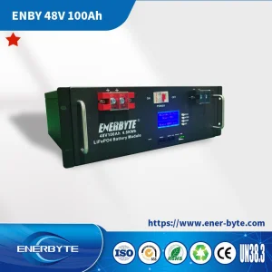 48V 100ah Grade a Cell Deep Cycle 48V LFP Rechargeable LiFePO4 Lithium Iron Ion Energy Storage Homeuse Residential Telecom Solar Power UPS Battery CE