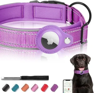Reflective Airtag Pet Collar