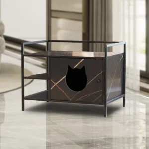 Multi-Function Wooden Cat House