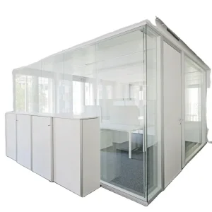 Factory Customization Decoration Full Height Acoustic Office Glass Partition Wall