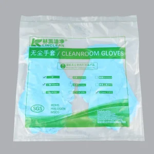 High Performance Cleanroom Chemical Resistant Disposable Nitrile Gloves