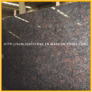 Cheap Polished Tan Brown Granite Slabs for Countertop/Vanitytop/Flooring/Paving