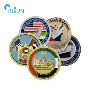 Antique Plated Challenge Coins