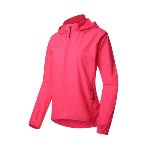 Cycling Jacket Windproof Outdoor Jacket Hooded UV Protection Breathable Sportswear