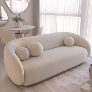 Modular Leather Sectional Sofa Set