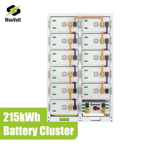 Wonvolt Hybrid Solar Storage System 150kw 215kwh 230kwh for Commercial Use with LiFePO4 Battery
