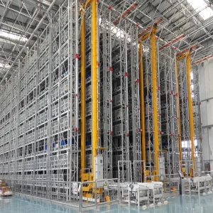 ASRS Pallet Rack System New Energy Automated Storage Retrieval System Customized Industrial Shelves Warehouse Smart Robot Shelf