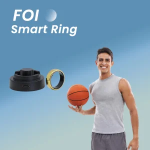 2023 New Product Electronics Fitness Ring Tech Sleep Tracker Smart Ring with Biometric