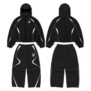 OEM XH-Fashion Unisex Streetwear USA Flag Tracksuit
