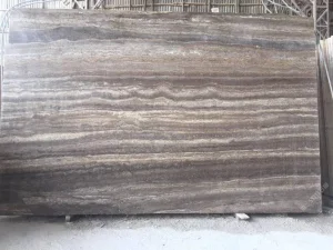 Iranian Persian Marble Silver Dark Grey Travertine Slab Black Marble Travertine Tile Outdoor Natural Dubai Travertine Iran Marble