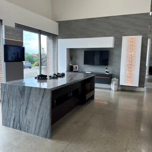 Customizable Translucent Artificial Marble Solid Surface for Kitchens