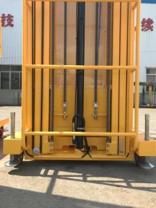 Outdoor Indoor Hydraulic Self Propelled Vertical Aerial Work Platform with Height of 2.7m-5.5m