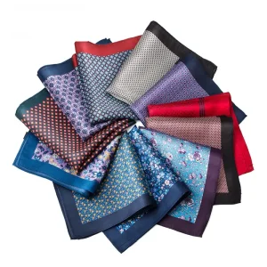 Luxury Polka Dots Silk Pocket Square