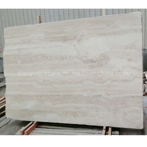 China Navona White Travertine Floor &amp; Wall Tile for Interior &amp; Exterior Facade Wall Cladding