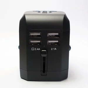 Adaptador de Viagem Universal Multi UK com 4*USB Portas de Carregamento