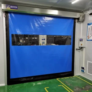 Durable Best-Selling Safe Reliably Sealed Self-Repairing PVC Fabric Zipper High Speed Roller Shutter Door for Industrial Applications