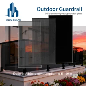 Solar-Powered Mountain Tourist Elevator with Dual BIPV Glass Panels