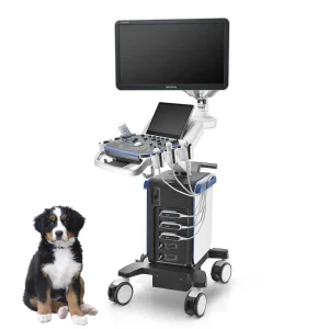Mindray Vetus 7 Hot Selling Echo Transductor Portable Dog Pet Cattle Cow Veterinary Portable Black &amp; White Ultrasound System