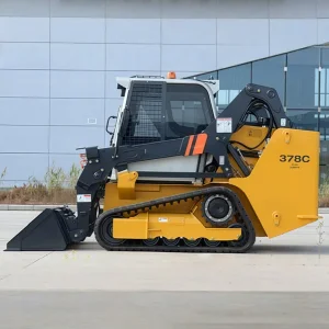 Chinese Supplier Earth-Moving Machinery 378c Skid Steer 998 Kg Compact Steer Skid Track Loader