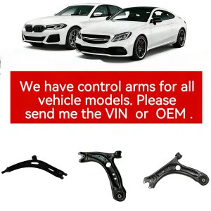New High Performance Auto Parts Car Suspension Left Front Lower Control Arm Kit for Volkswagen Polo Santana Jetta Audi