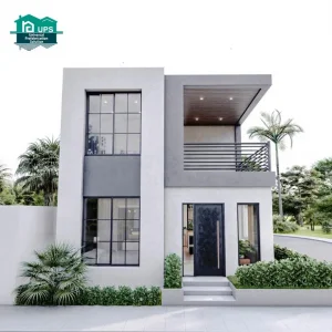 Luxury Double-Decker Prefab Villa 4-5 Bedrooms Gym