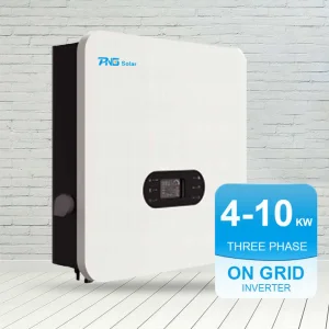 PNG Three Phase on-Grid String Inverter 5kw 6kw 8kw 10kw Inverter Grid Tie Solar Inverter Energy Power Price