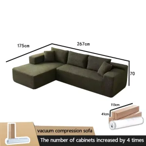 Vacuum Compression Sofa