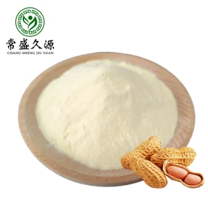 High Quality Food Grade Peanut Protein Powder Herbal Extract 100% Pure ISO9001/Halal/Kosher Certified 1kg Bag 25kg Drum Bottle