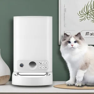 Smart Pet Feeder with Camera 2.4GHz APP Control