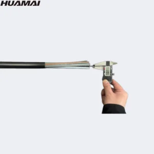 High Density Armored Self-Supporting Armored Duct Optical Fiber Ribbon Cable