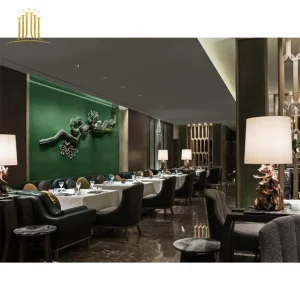 Quick Delivery Low Price Modern 5 Star Wooden Restaurant Indoor Hotel Furniture