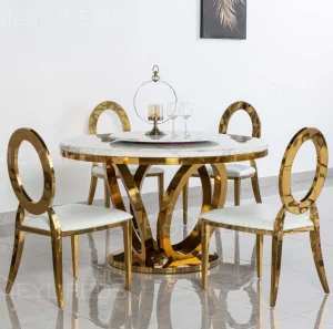 Italian Marble Dining Set