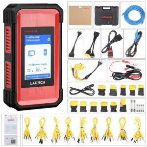 BT/WiFI Launch SmartLink C2.0 Heavy Duty Super Remote Diagnosis for Commercial/Passenger/New Energy Cars for X431 V+ PRO3S+ PRO5