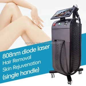 Professional 755 808 1064nm Laser Hair Removal Multi-functional Tattoo Removal Diode Soprano Titanium Laser Hair Removal Machine
