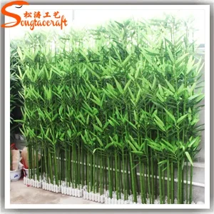 Guangzhou Wholesale Price Artificial Bamboo Tree Plastic Fake for Home Decoration