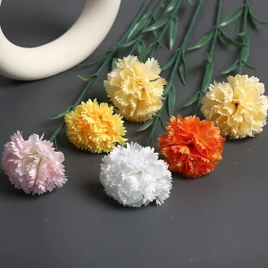 Realistic Artificial Flower Gerbera Bouquet: Bright for Kids’ Birthday: Orchid Carved Delicate Tabletop Ribbon Natural Cherry Blossom