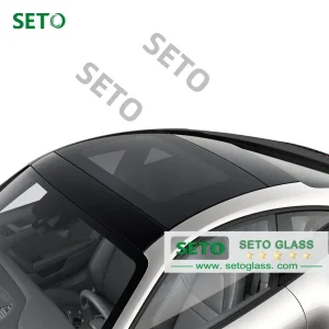 Safety Auto Sunroof Parts Glass of Auto Car / Bus / Truck / SUV / Sedan