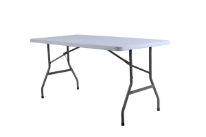 Heavy Duty 4FT 5FT 6FT 8FT Outdoor Event Portable White Plastic Folding Rectangle Table for Party