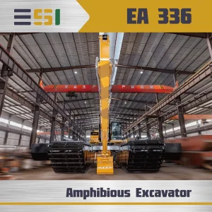 Long Reach Boom 336 Swamp Buggy Excavator with 1.1 M³ Bucket