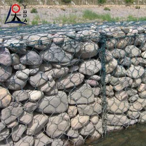 Gabion Iron Wire Stone Cage Galvanized Weldeded Gabion Box
