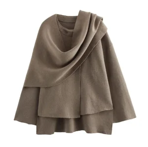 Asymmetrical Winter Trench Coat