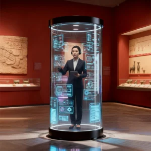 Voice-Activated 3D Interactive Pod