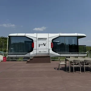 Capsule Cabin Homestay Prefab House Design Tourist Resort Prefabricated Home Pod Space Capsule Hand Space Capsule Care