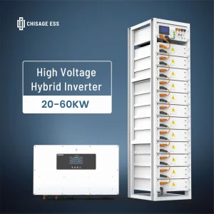 High Voltage Energy Storage Battery 61kwh Stacked Lithium Battery