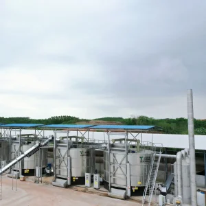 130 Cubic Meter Biofertilizer Equipment for Effective Manure Management