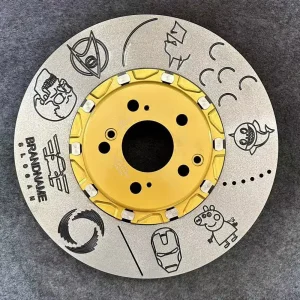 Excellent Performance Floating Brake Rotor Floating Disc for Audi Q7 VW Toureg Porsche Cayenne