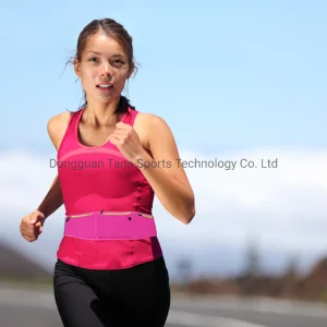 Cinturón deportivo impermeable para senderismo y running, riñonera para mujeres y hombres