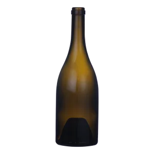 China antique green 990g 750ml burgundy bottle Manufacturers, Supplier