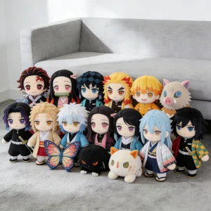 30,000 Style Factory Hot Sale Anime Character Dolls 8Inch Stuffed Animals Toys Kids Toys Wholesale Plush Toys for Claw Machine