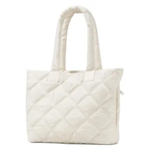 Wholesale Women's Quilted Laptop Bag Leather Down Tote Work Bag Suppliers, Supplier